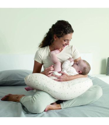 Cojín maternal y lactancia con funda bebé Jané